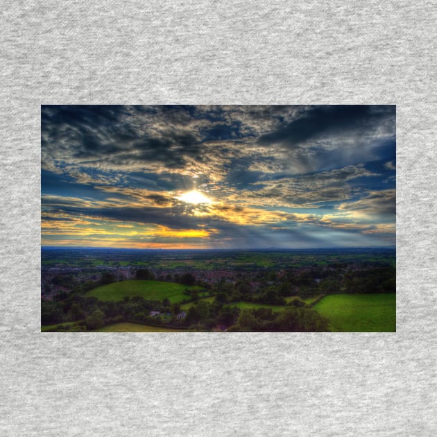 Glastonbury Tor Sunset by Nigdaw